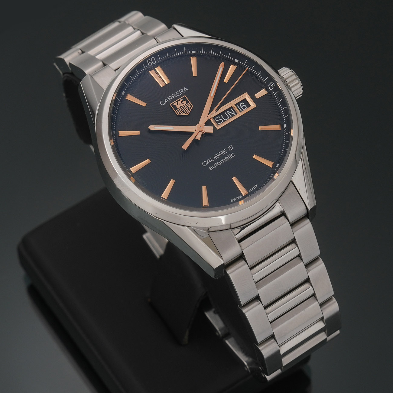 TAG HEUER(USED)태그호이어 WAR201C 까레라 데이데이트 오토매틱
